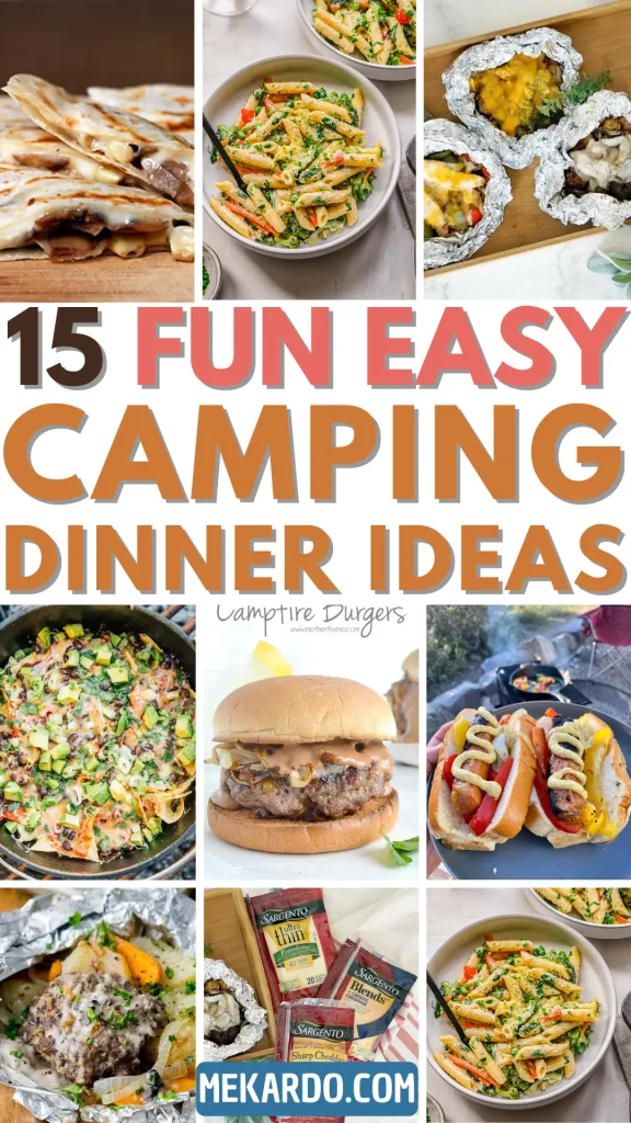 15 Fun Easy Camping Dinner Ideas