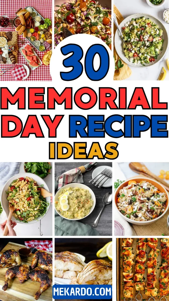 30 Memorial Day Recipe Ideas