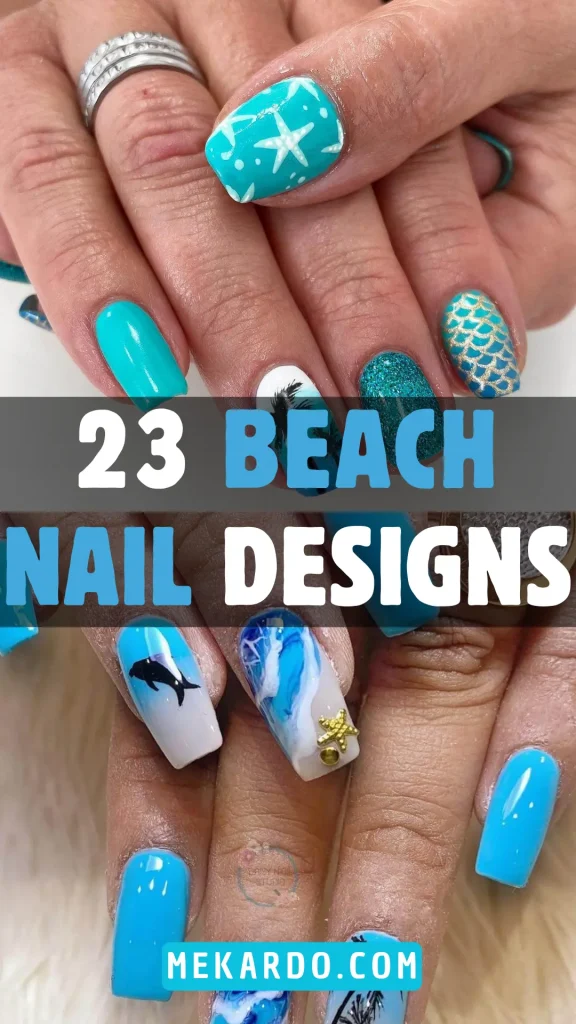23 Beach Nail Designs