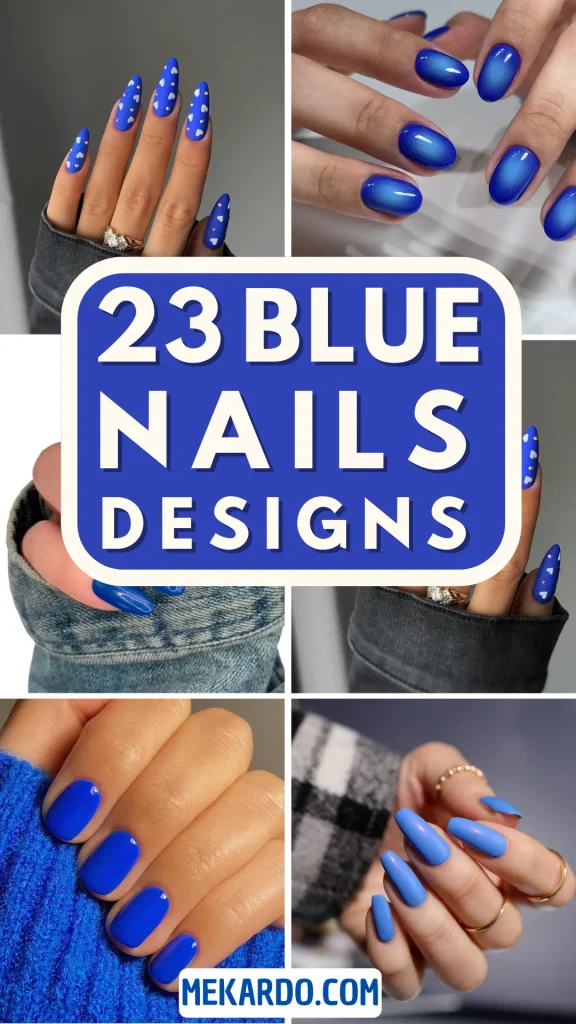 23 Blue Nails Designs