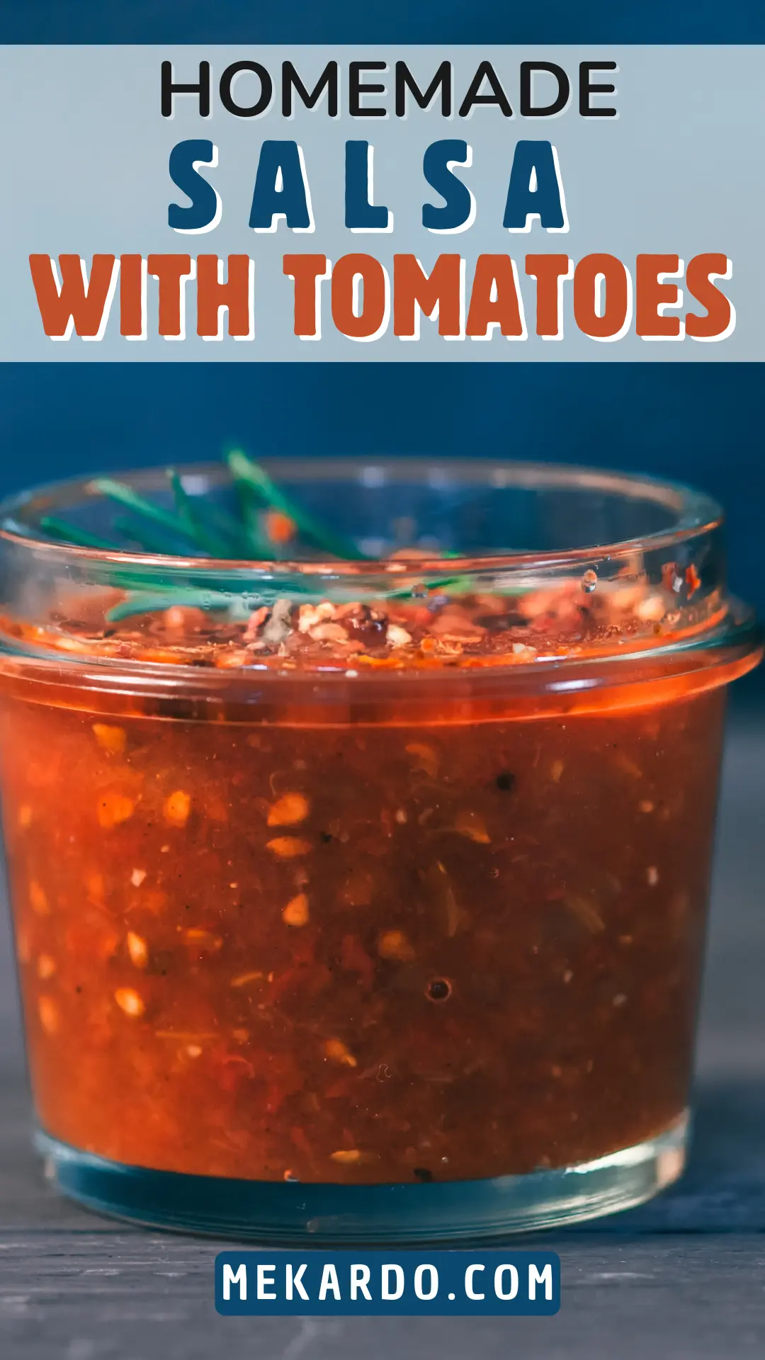 Homemade Salsa Recipe with Fresh Tomatoes - Mekardo