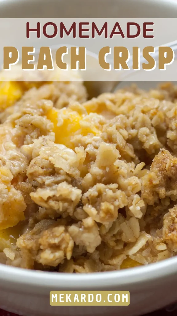 Peach Crisp Recipe