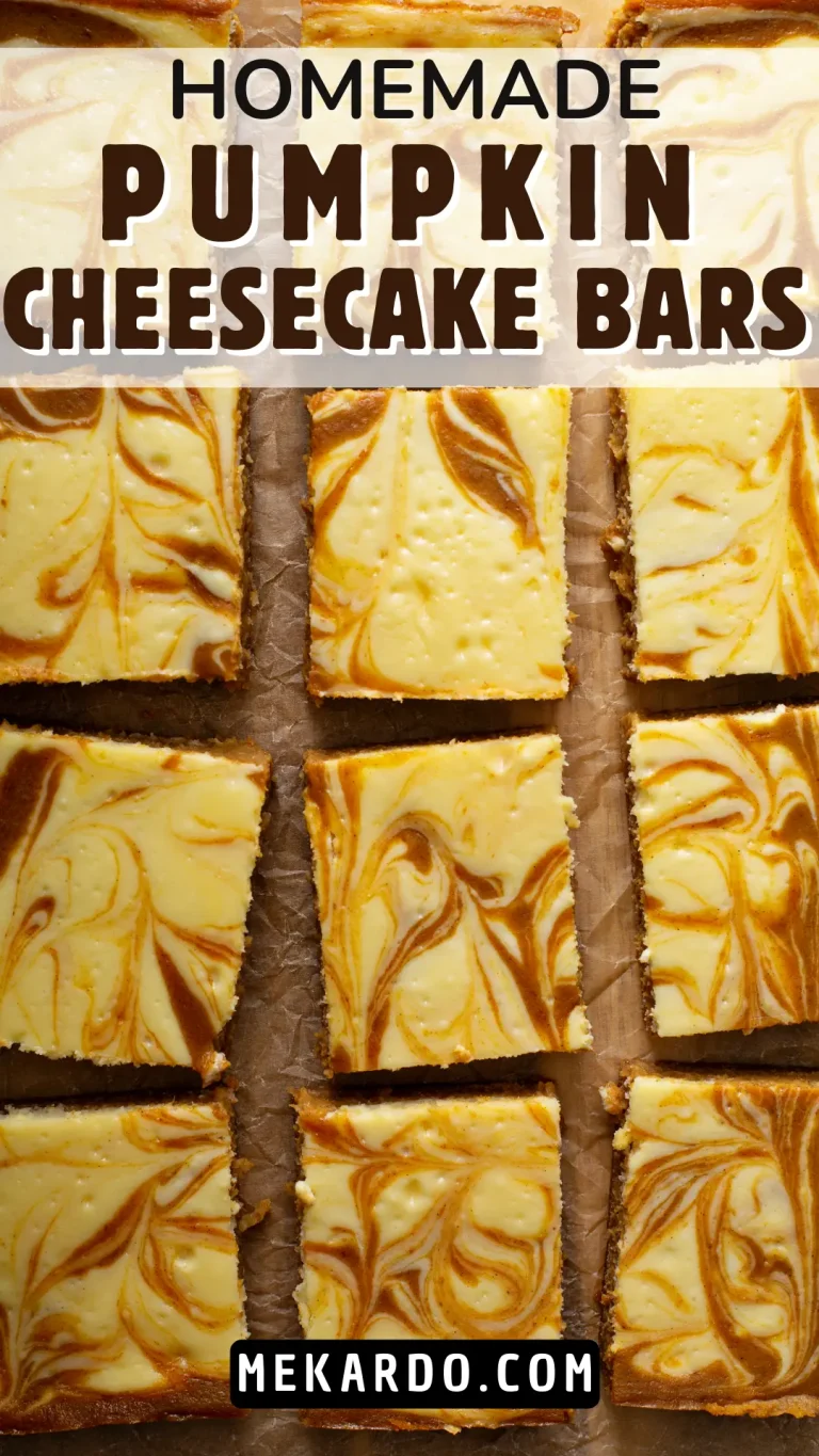 Pumpkin Cheesecake Bars