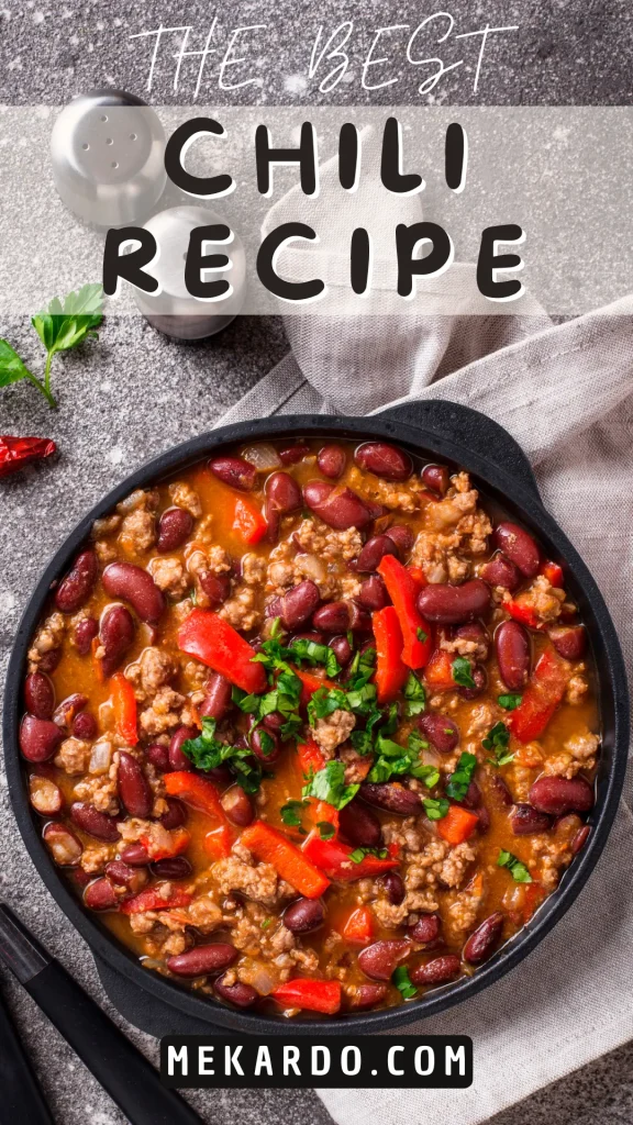 The BEST Chili Recipe