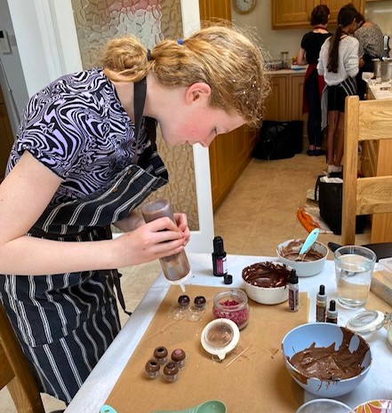 Chocolate Making Workshop for Teen Girl Birthday Party
