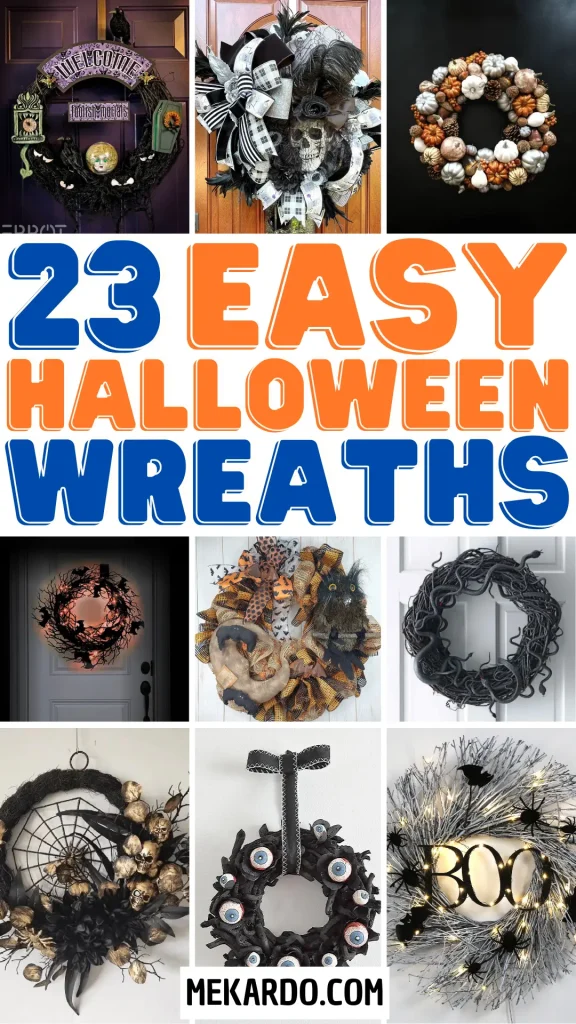 From Classic to Creepy: 23 Halloween Wreaths for Every Style